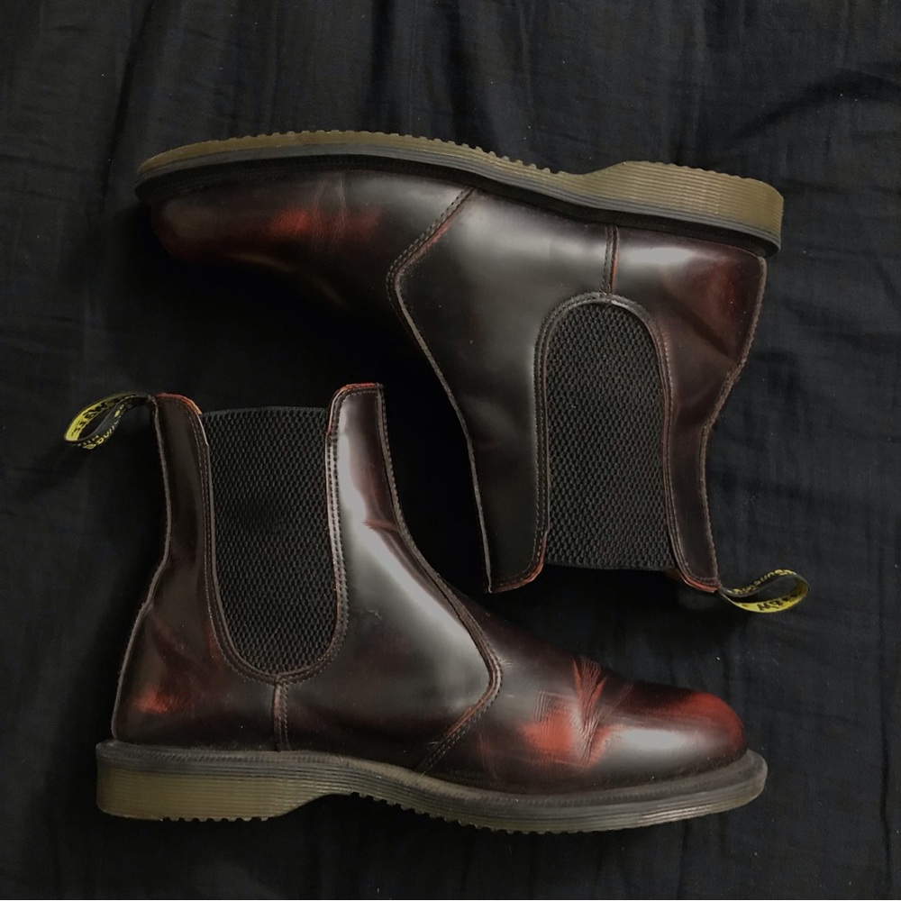 Dr Martens Flora Arcadia Leather Chelsea Boots